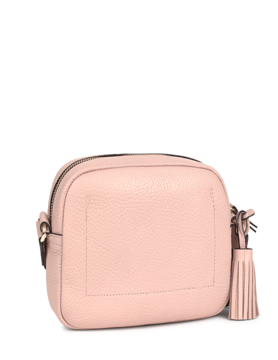 Bandolera Tous Leissa Pequeña De Piel Rosa Claro