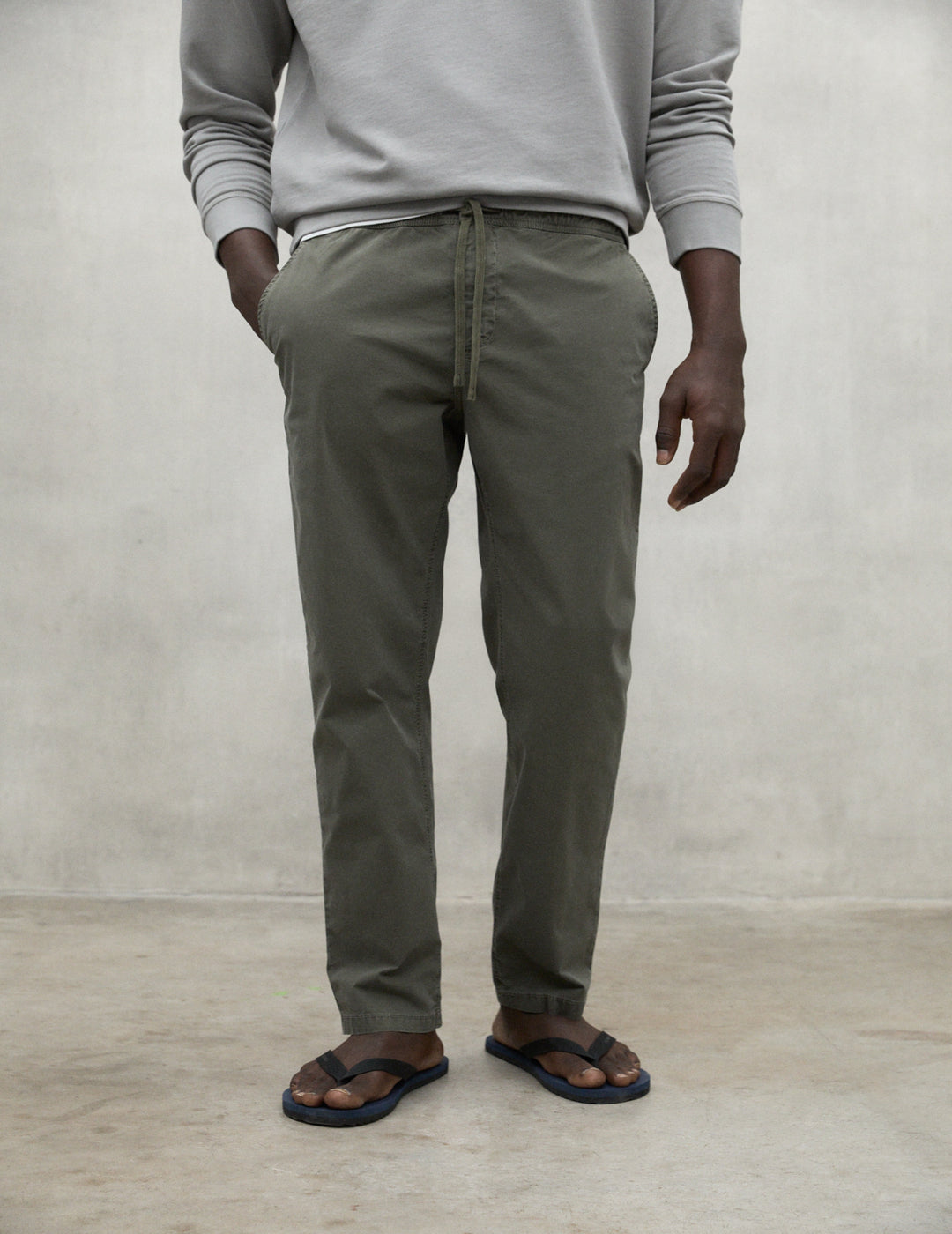 Pantalón Ecoalf Hombre Ethic Dusty Olive