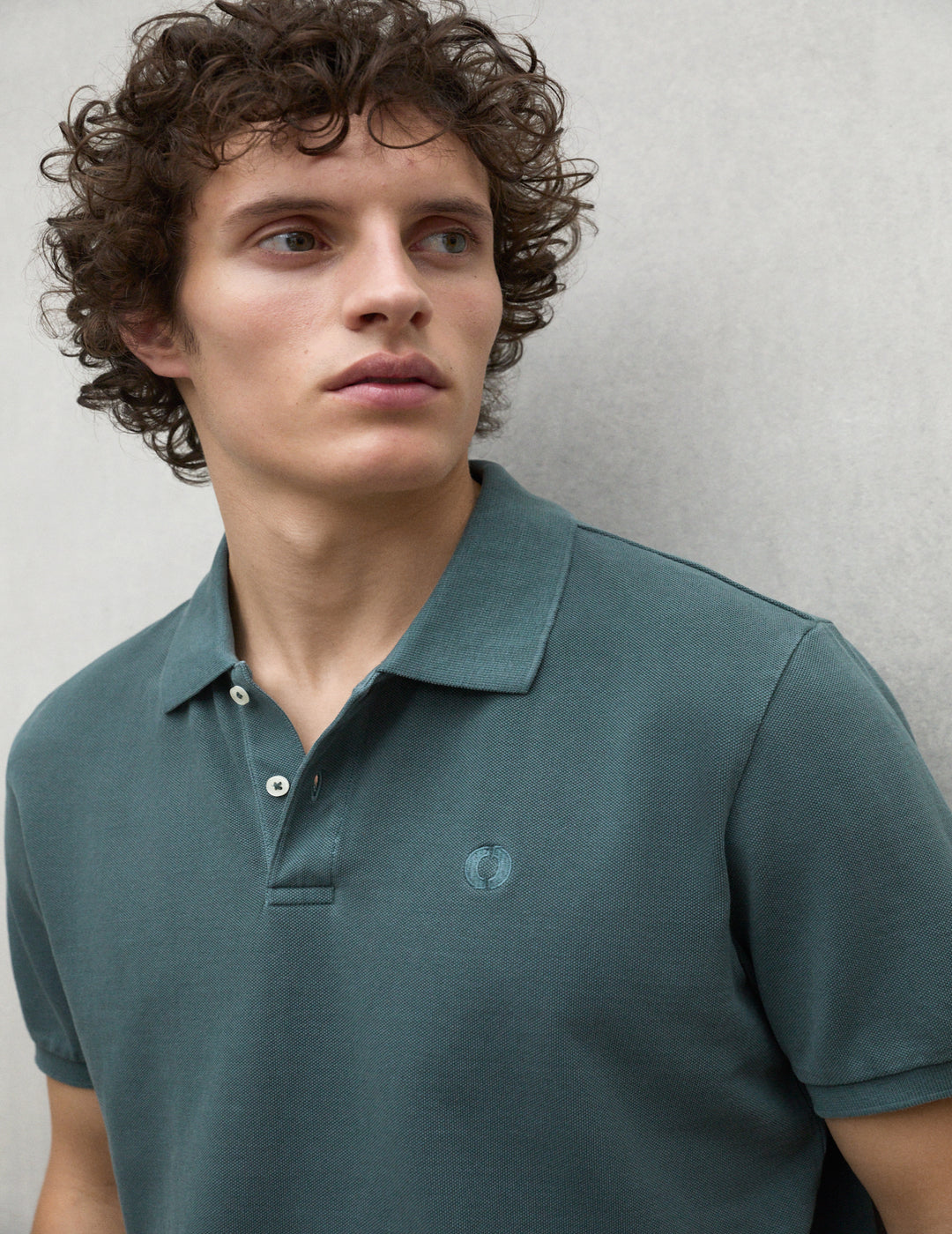 Polo Ecoalf Hombre Ted Green Shadow