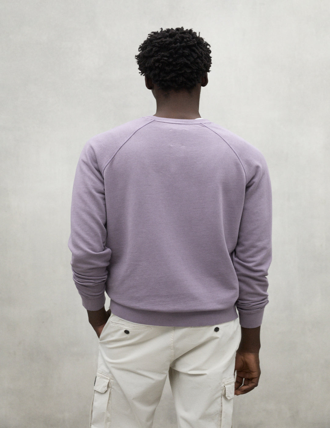 Sudadera Ecoalf Hombre Berja Dusty Mauve