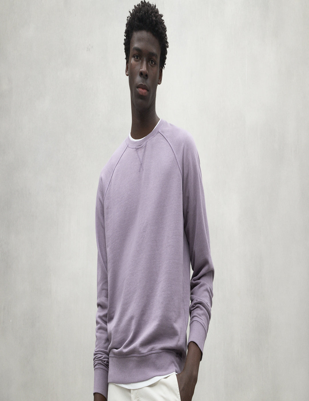 Sudadera Ecoalf Hombre Berja Dusty Mauve