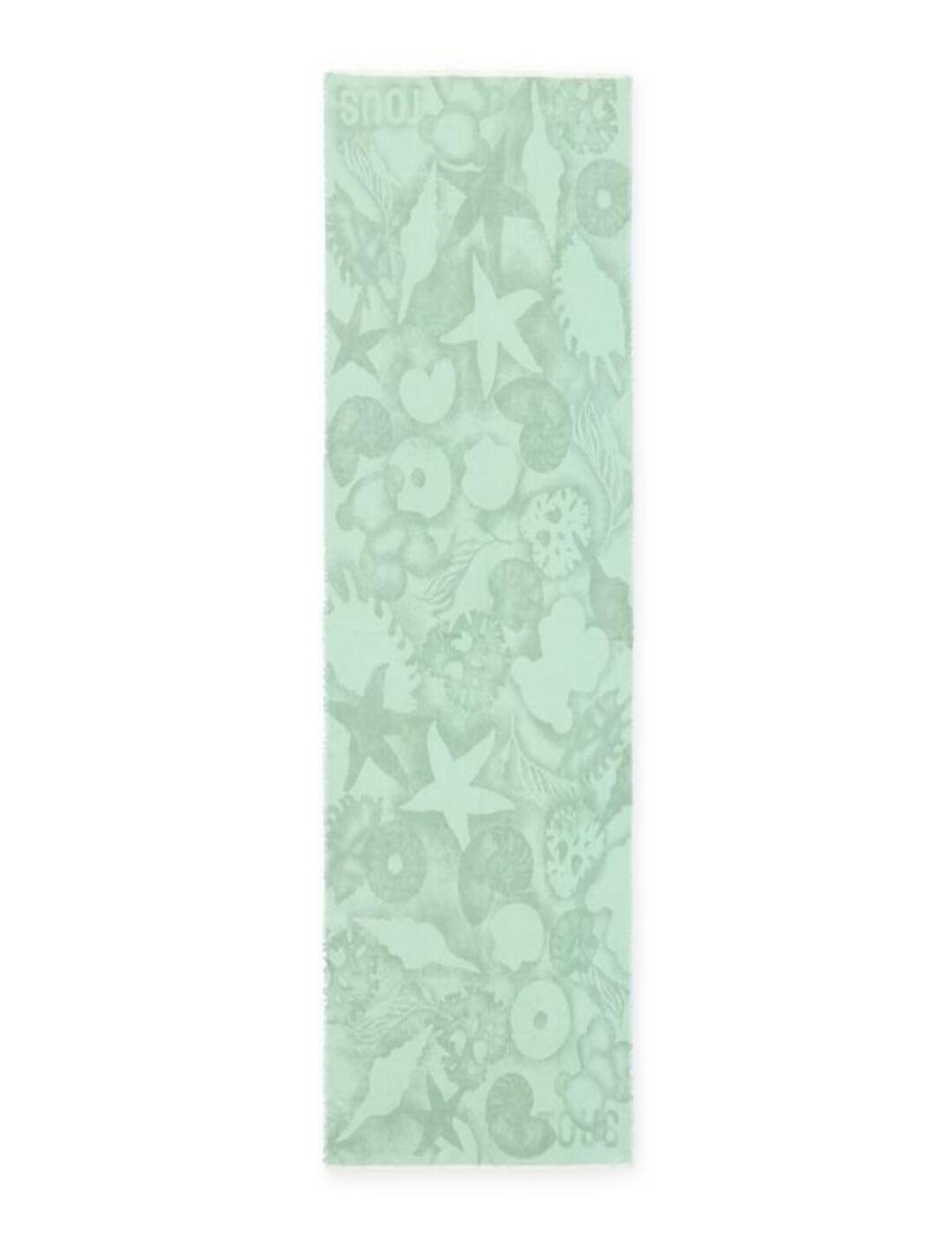 Foulard tous Alda Gris Piedra  y Menta