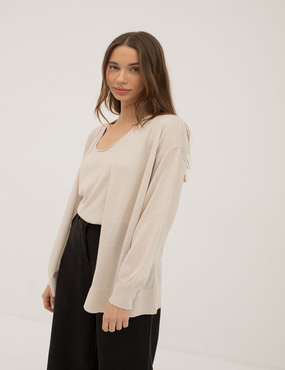 Cardigan Mus & Bombon Touro Beige