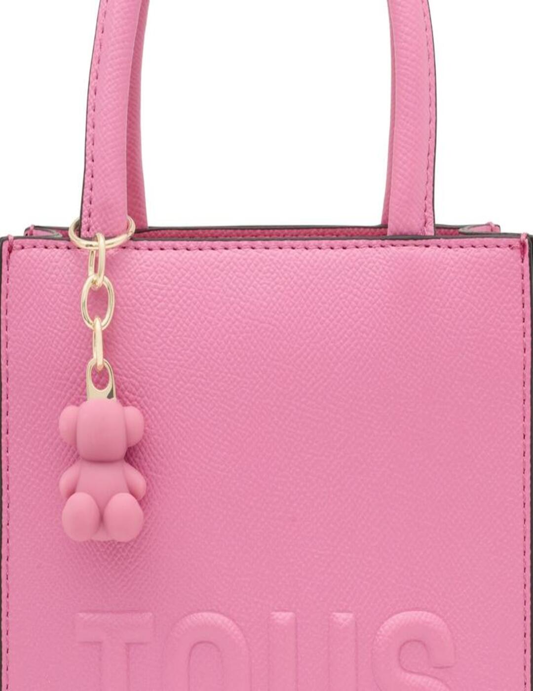 Mini Bolso Tous Brenda Rosa Oscuro