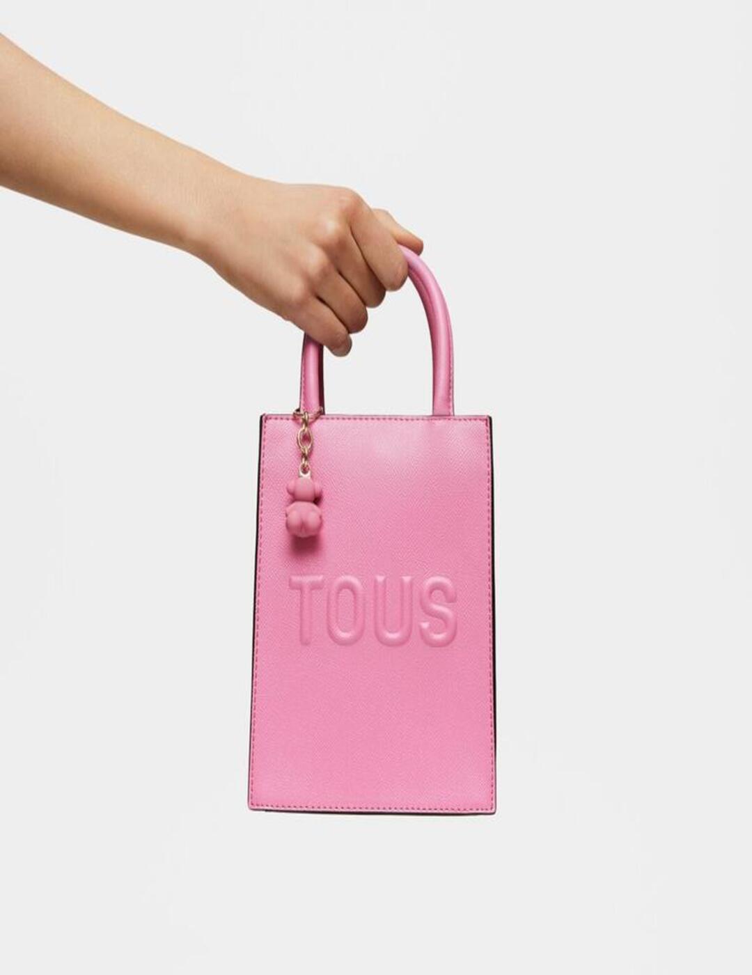 Mini Bolso Tous Brenda Rosa Oscuro