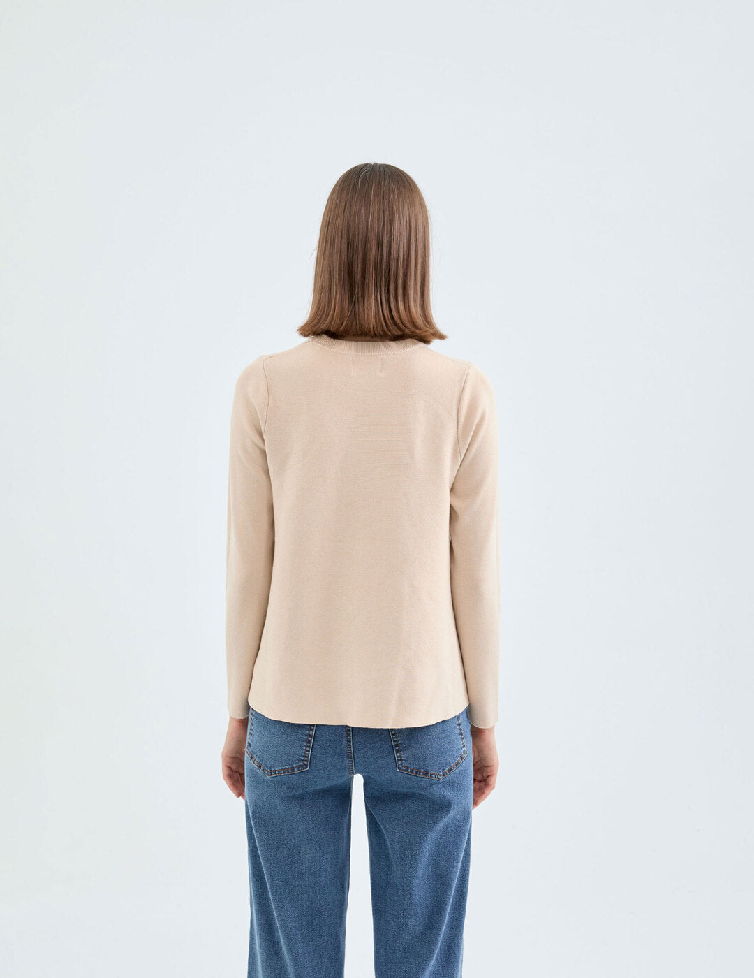 Jersey Compañía Fantástica de Punto Evasé Beige