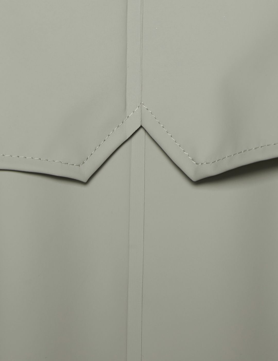 Chaqueta Rains Unisex Corta 12010 Cement