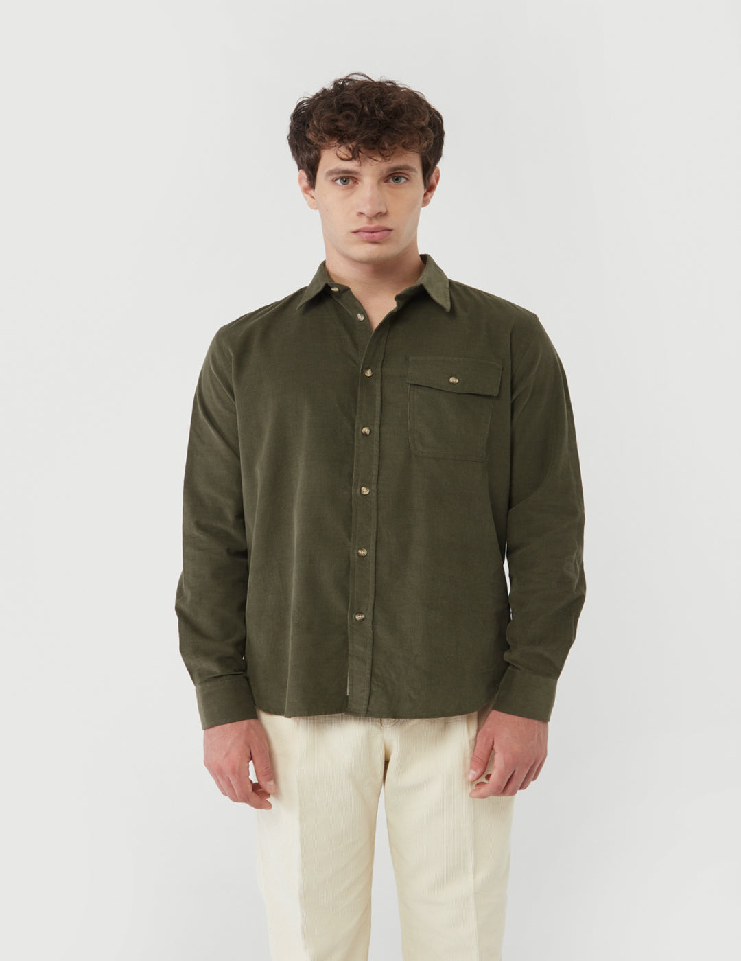 Camisa Khaki Microsoft Cord Shirt