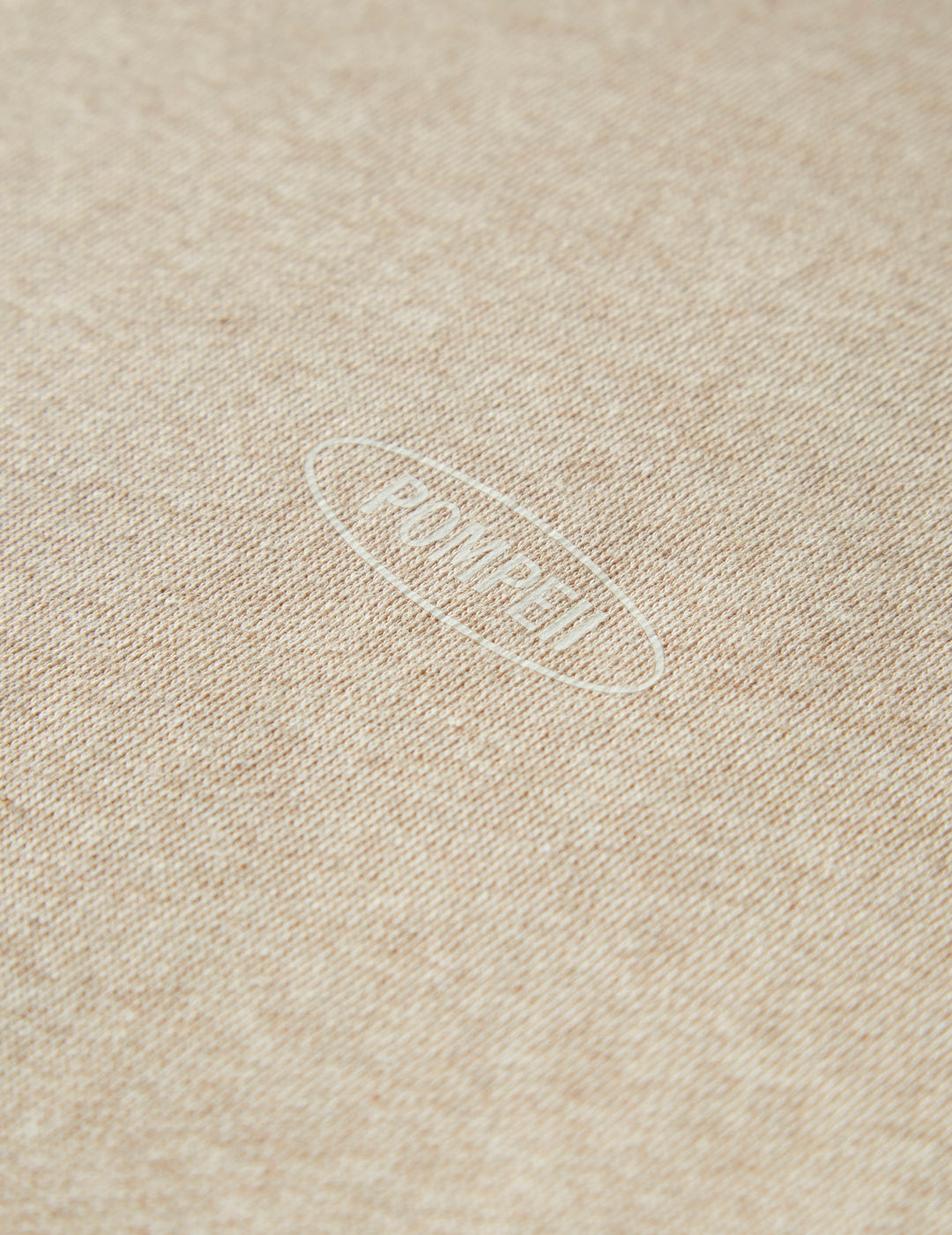 Sudadera Pompeii Beige Melange Regular hoodie