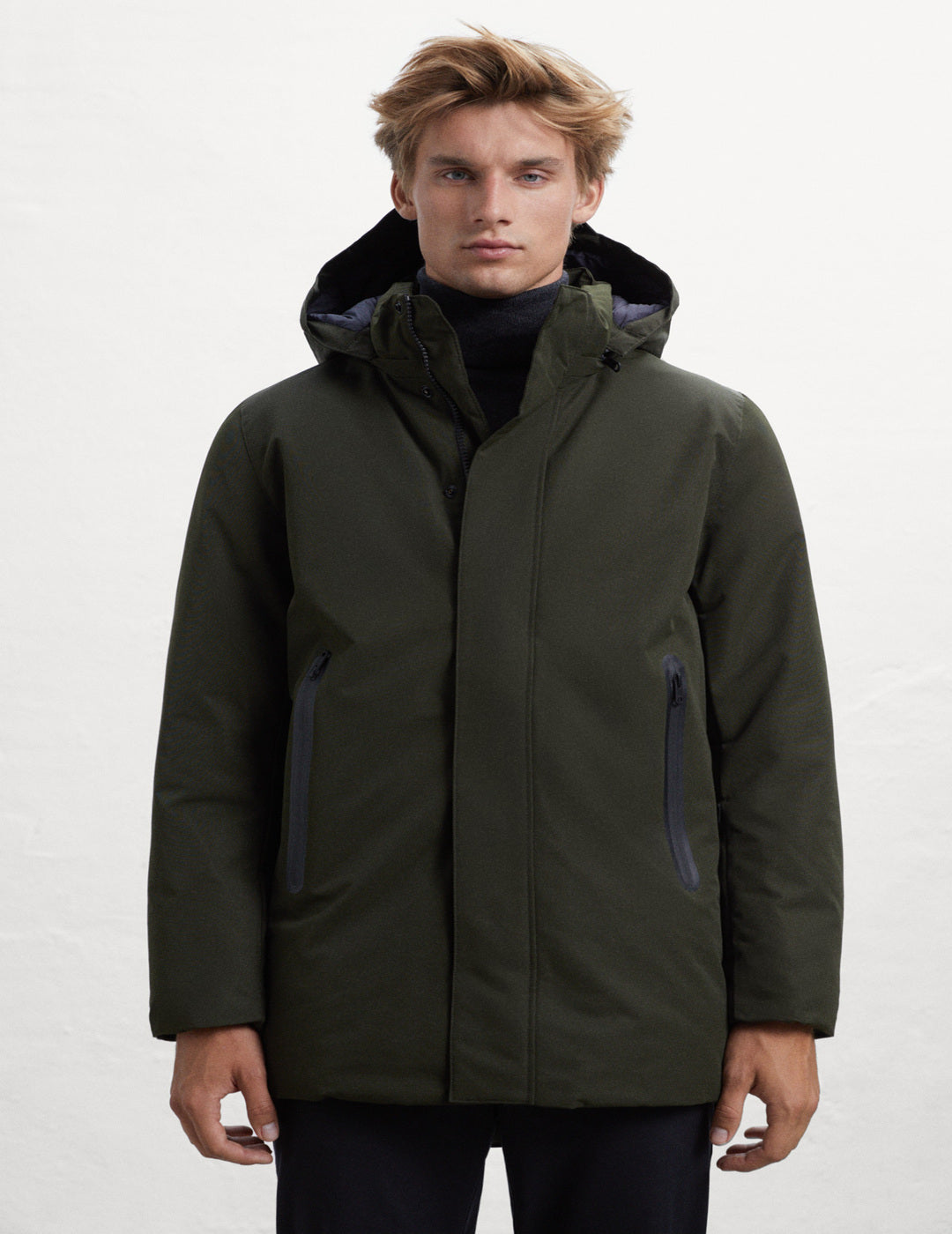 Abrigo Ecoalf Hombre Parko Forest Night