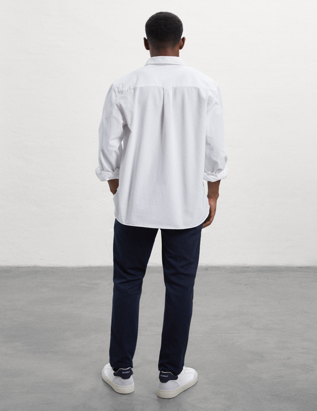 Camisa Ecoalf Hombre Antejo White