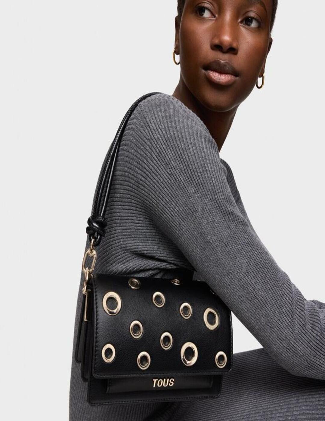 Bandolera Tous Audree S Eyelets Negro