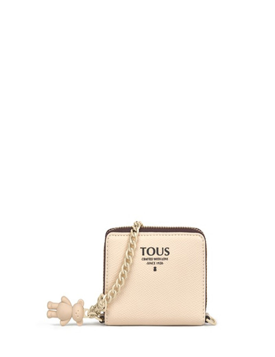 Monedero Tous colgante mediano Tous Pop beige