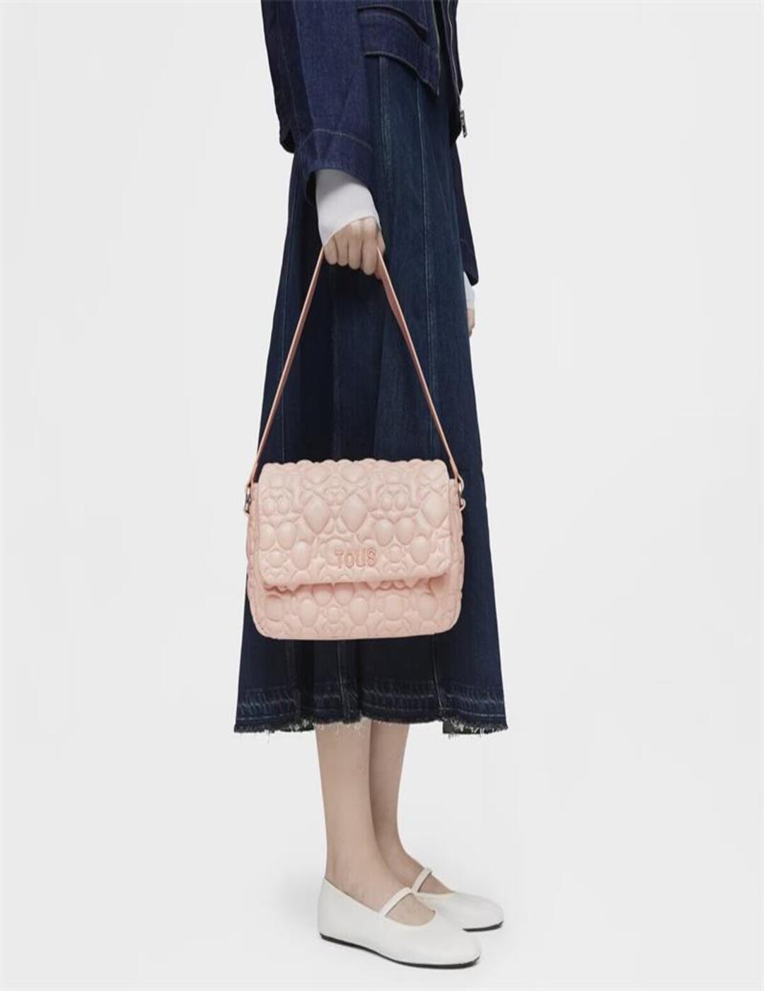 Bandolera Tous M Flap Coral