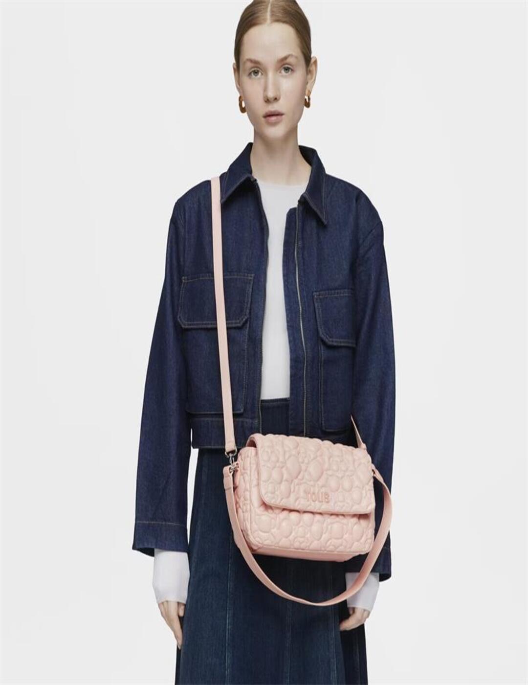 Bandolera Tous M Flap Coral