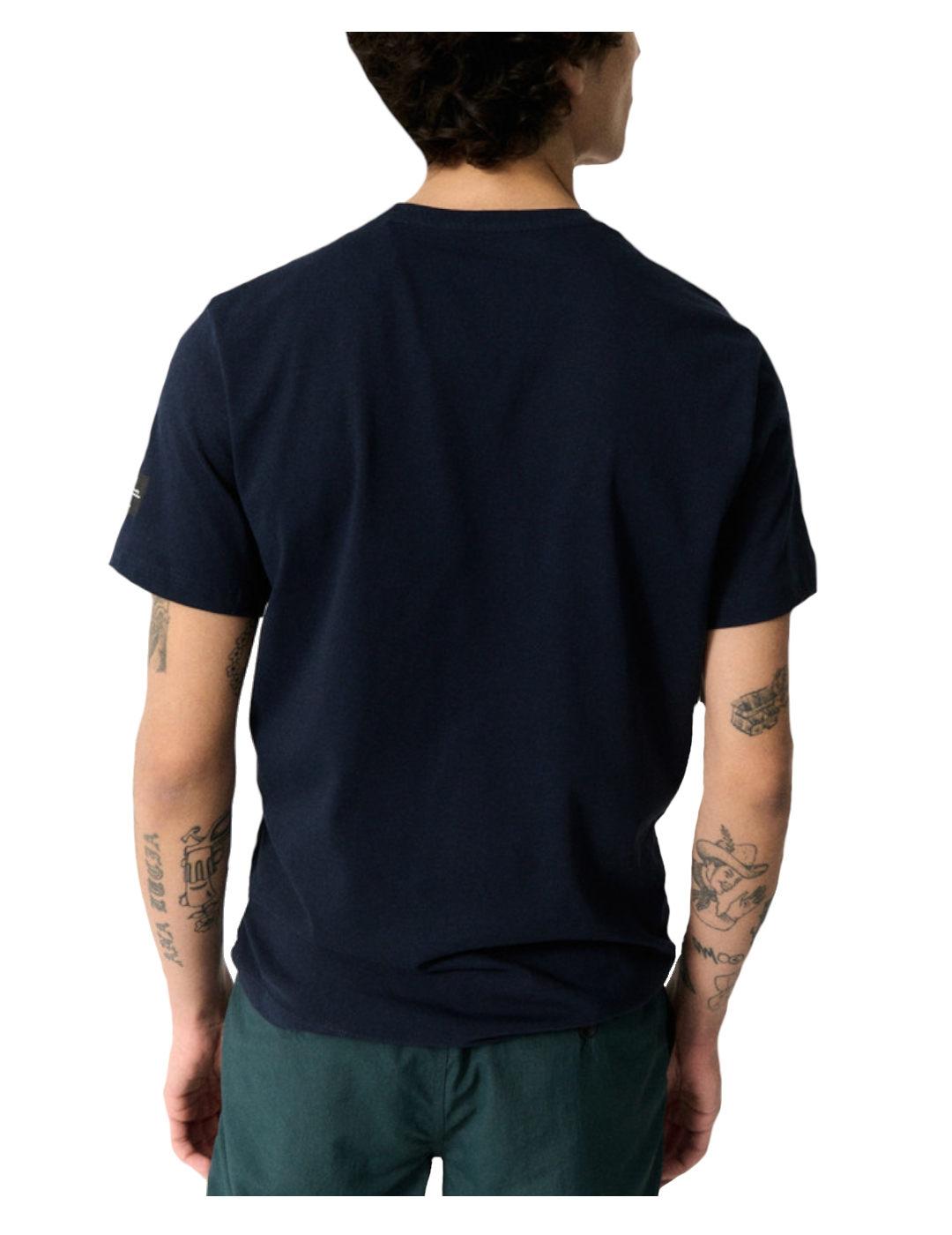 Camiseta Ecoalf Hombre Great B Navy