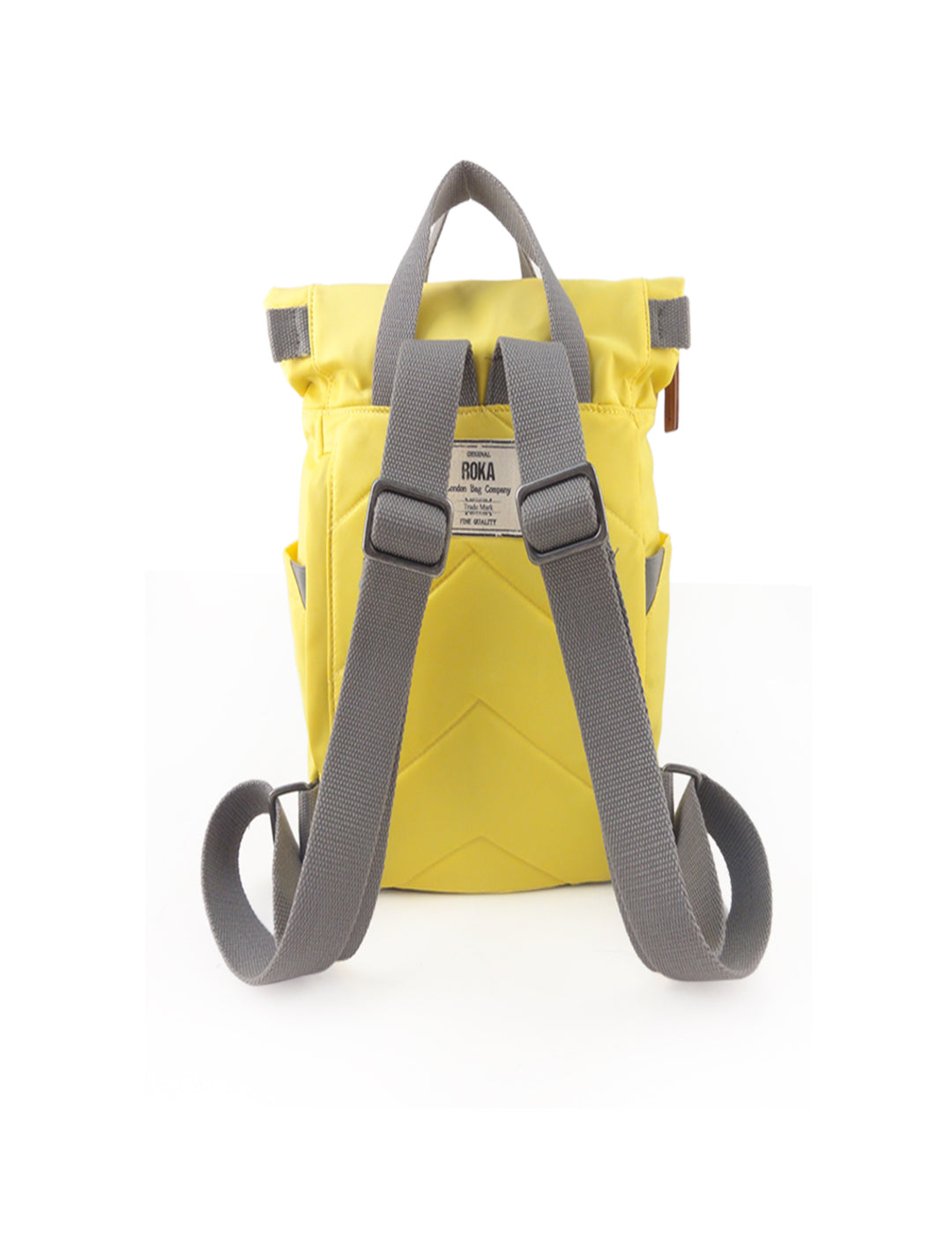 Mochila Roka Canfield B Nylon Reciclado Lemon
