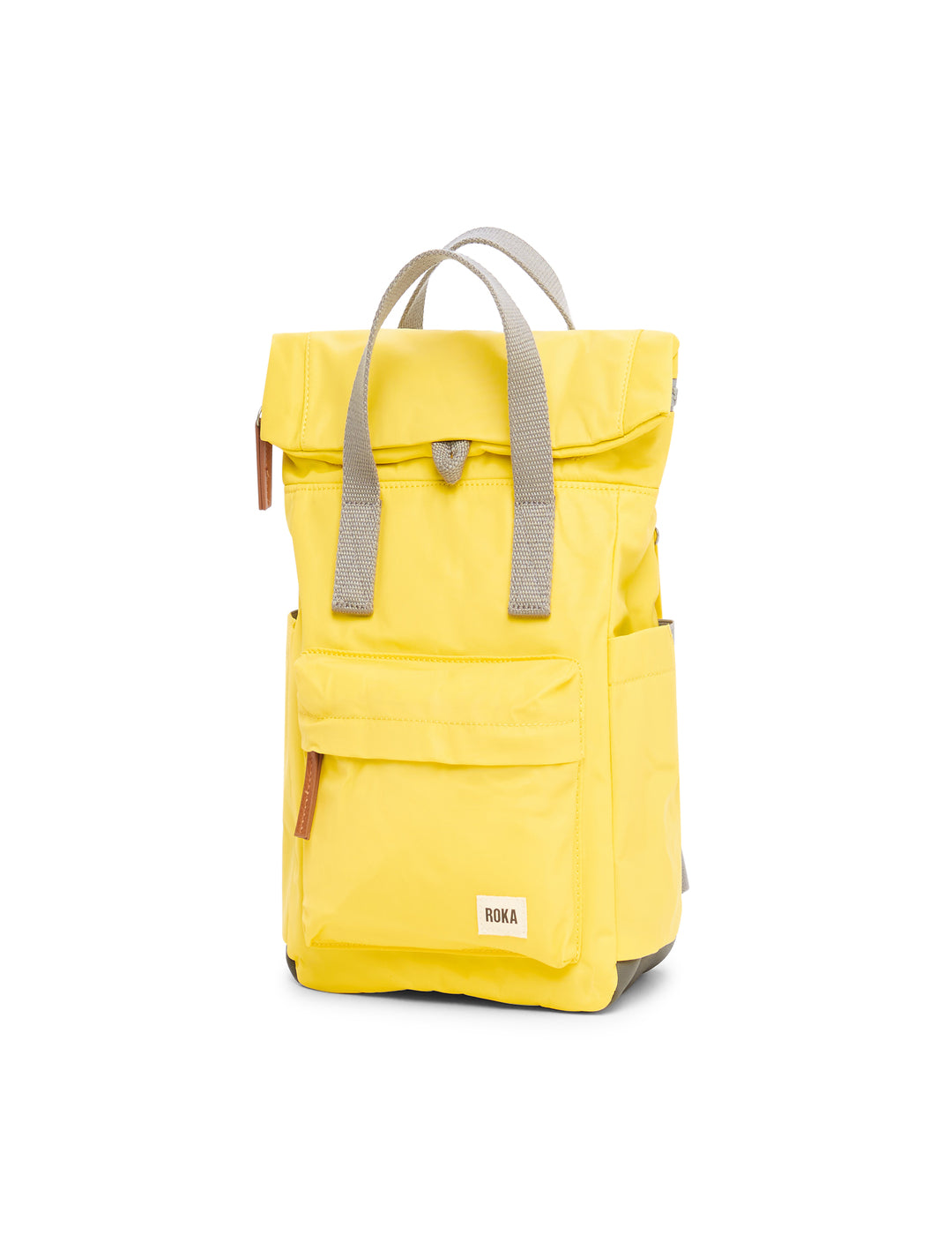 Mochila Roka Canfield B Nylon Reciclado Lemon