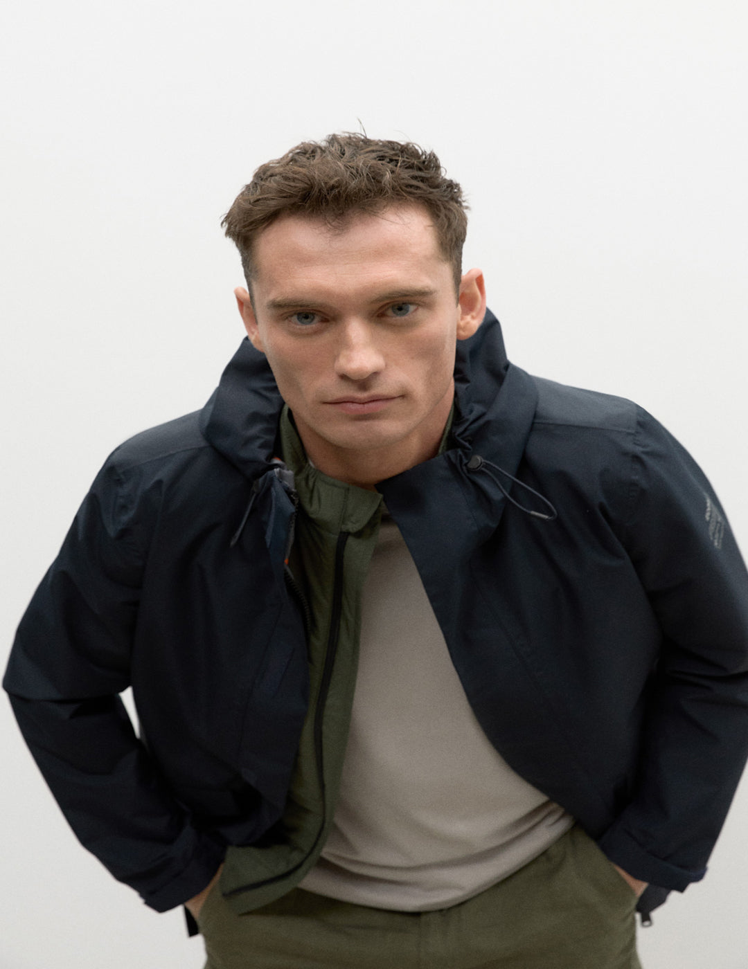 Chaqueta Ecoalf Hombre Cachi Deep Navy