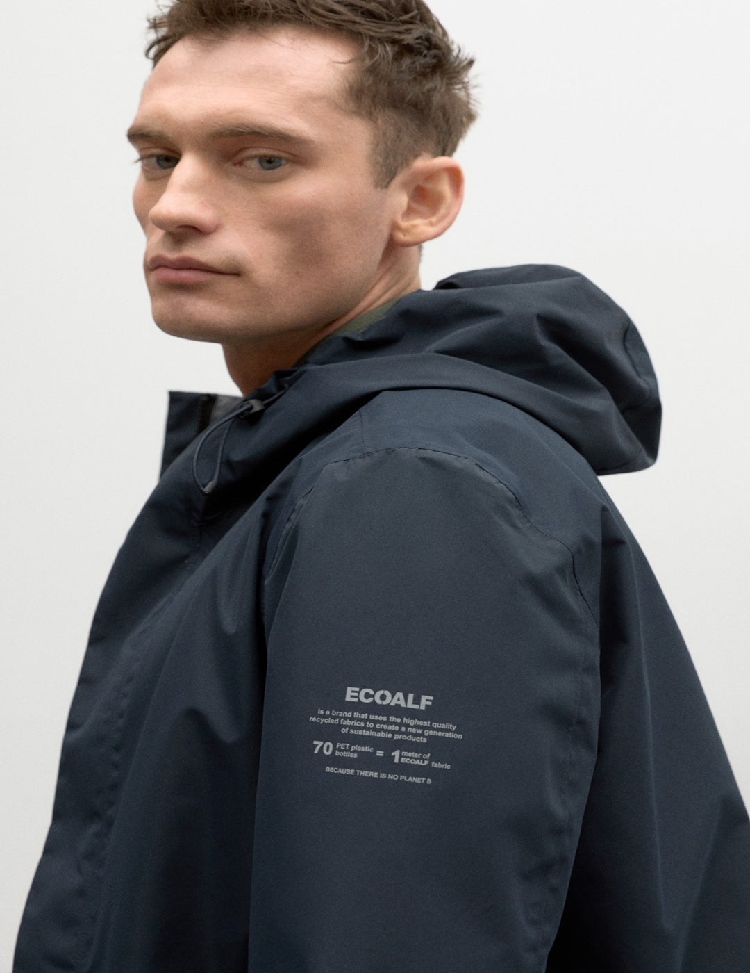 Chaqueta Ecoalf Hombre Cachi Deep Navy