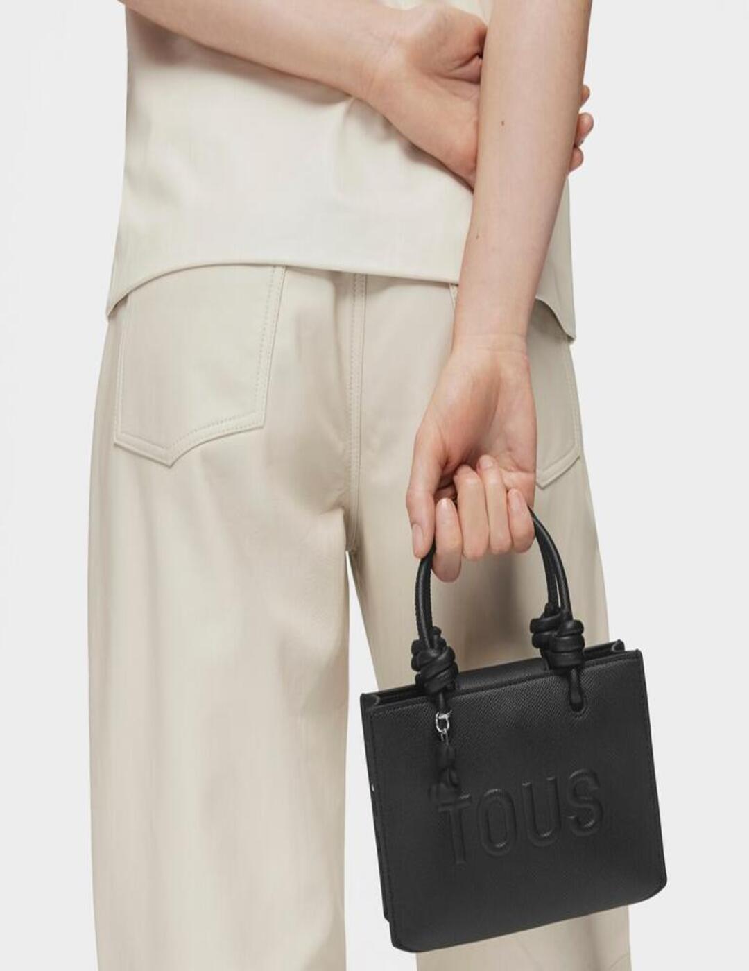 Mini Bolso Tous La Rue New Horizontal Negro