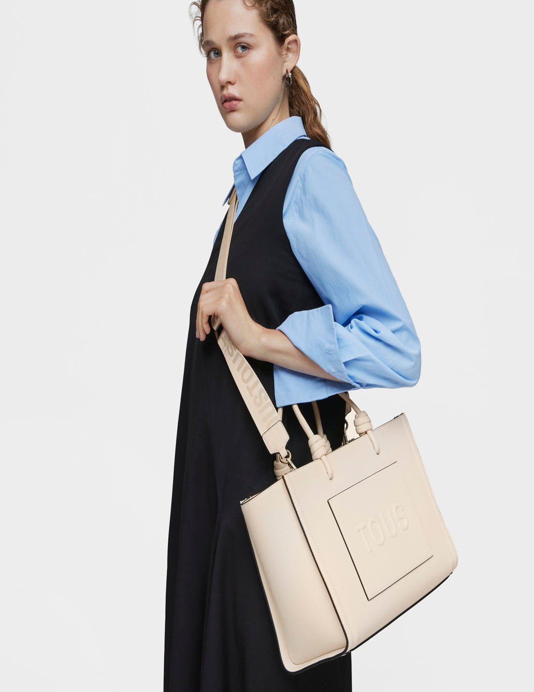 Shopper Tous M Amaya La Rue New Beige