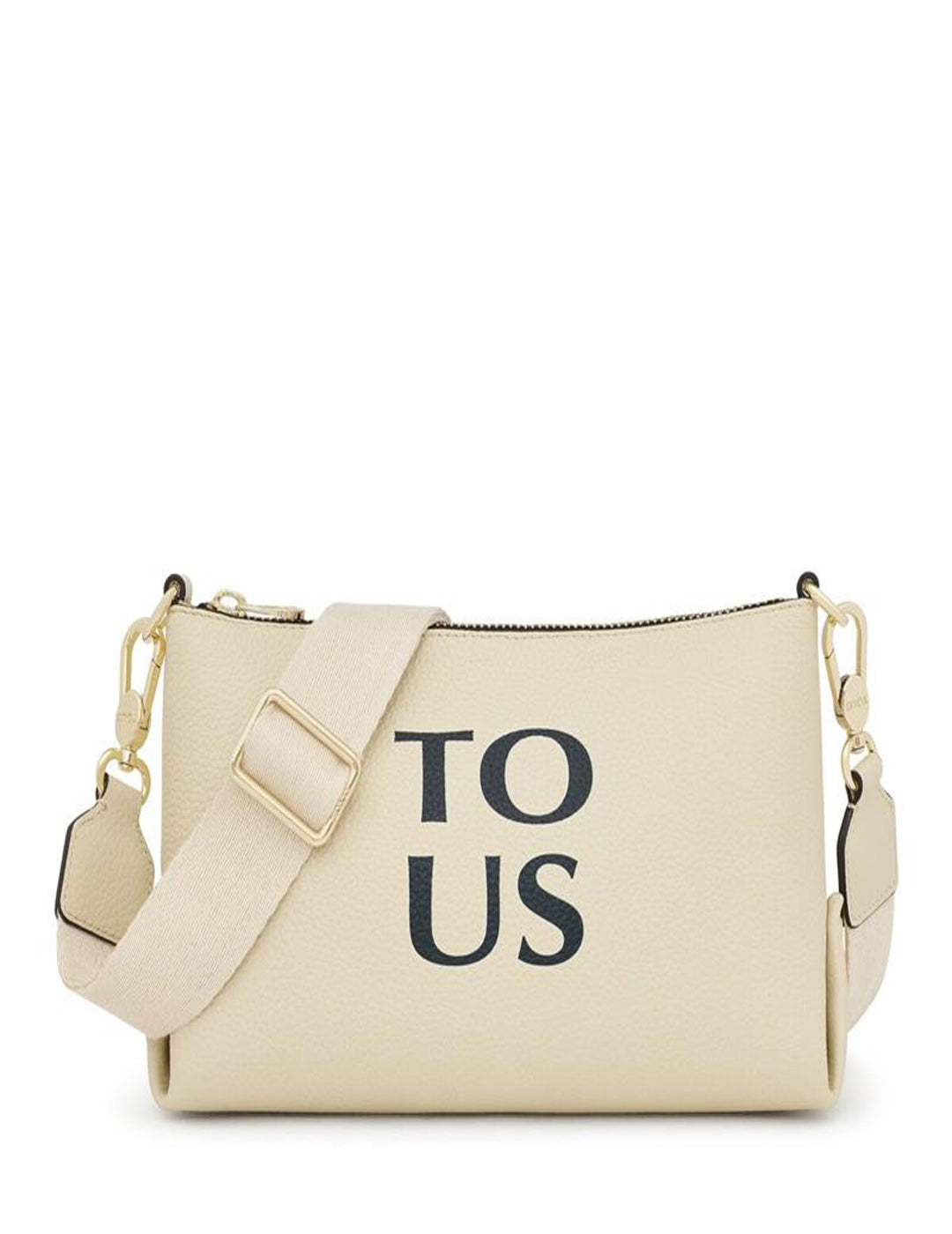 Bandolera Tous De Piel Balloon Beige