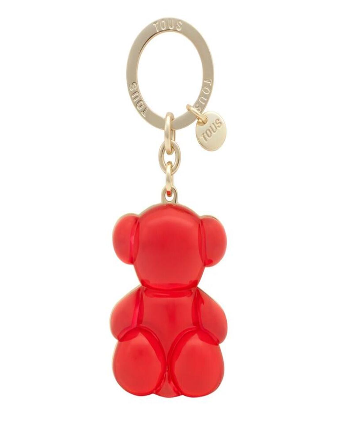 Llavero Tous Half Bold Bear Rojo
