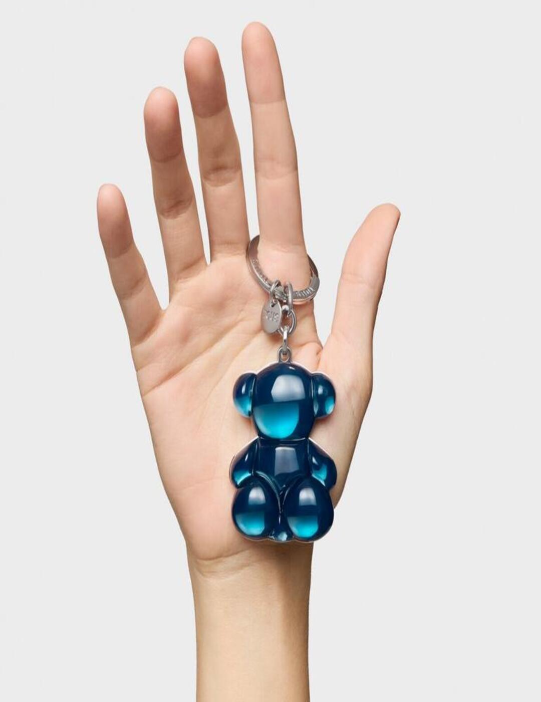 Llavero Tous Half Bold Bear Azul Marino