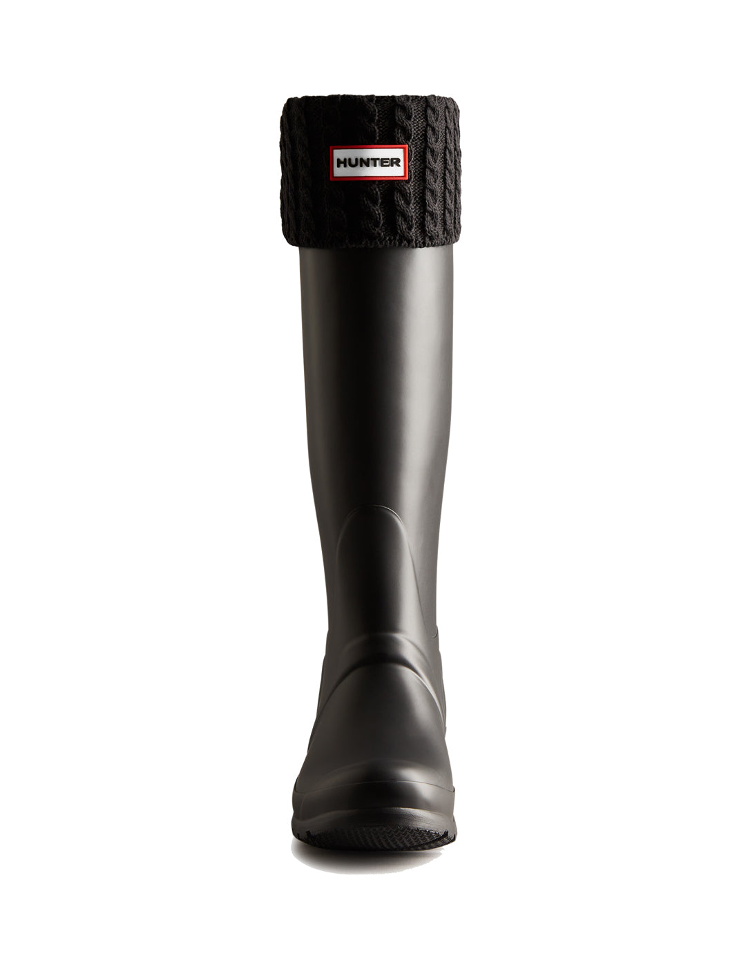 Calcetín Hunter Tall Mini Cable SST Black
