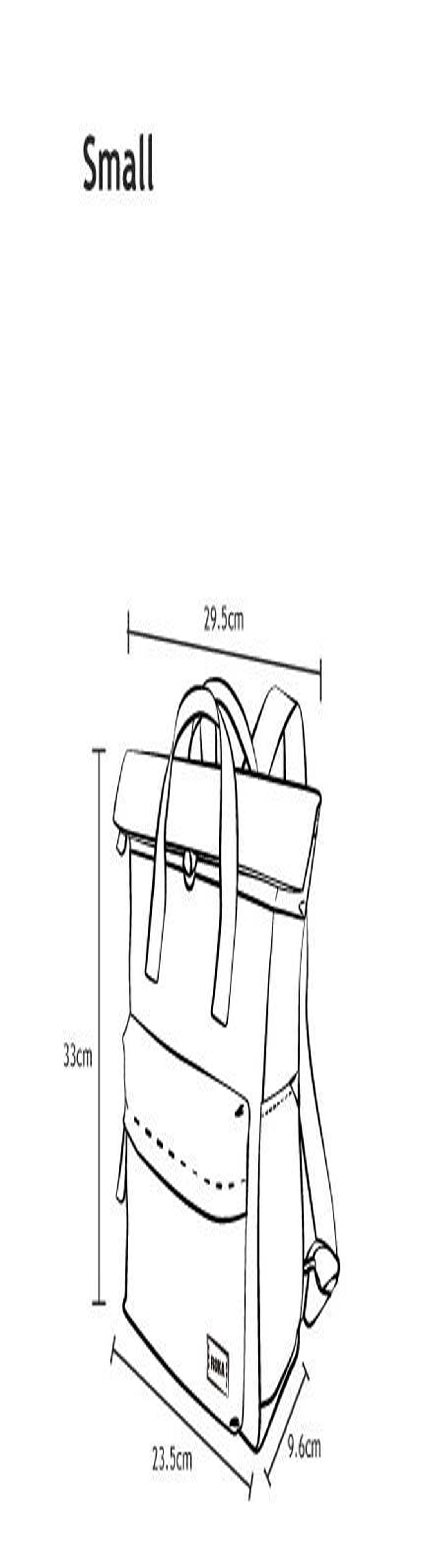 Mochila Roka Sostenible Canfield B Small Graphite