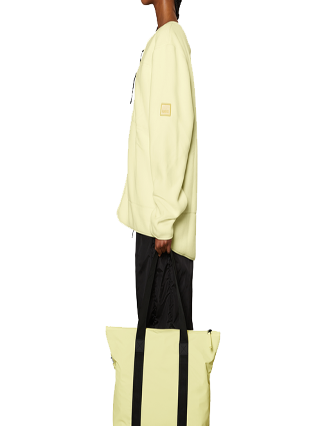 Rains Tote Bag Rush 12250 Straw