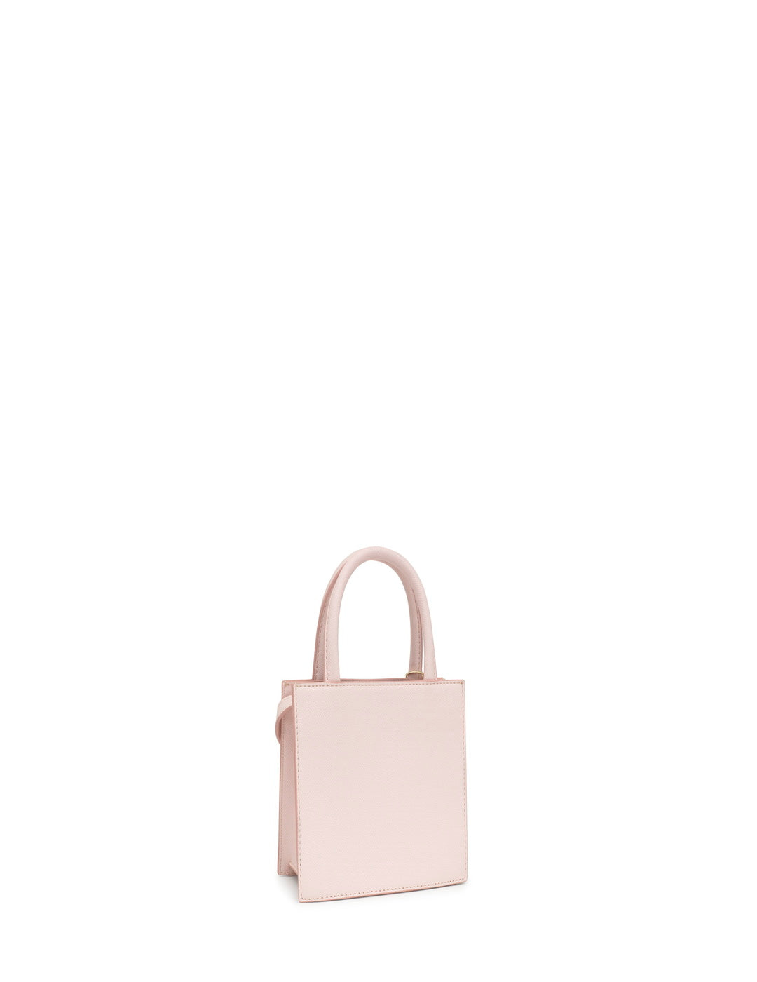 Bolso Tous Mini Cube Brenda Rosa Claro