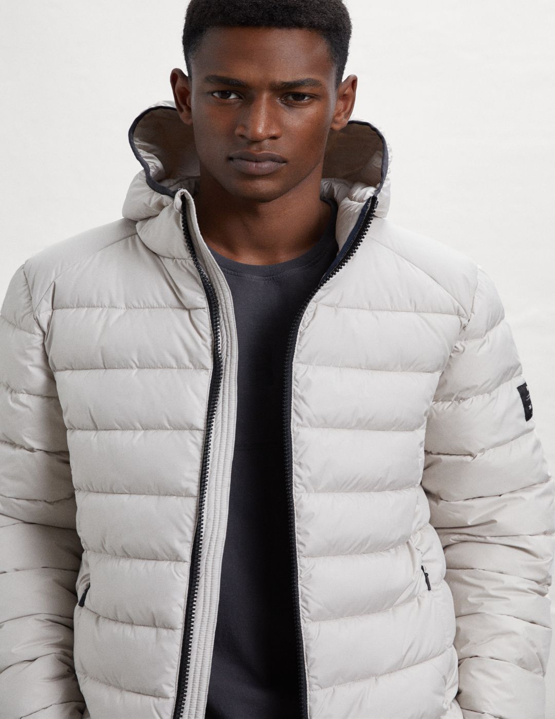 Chaqueta Ecoalf Hombre Aspen Washed Stone