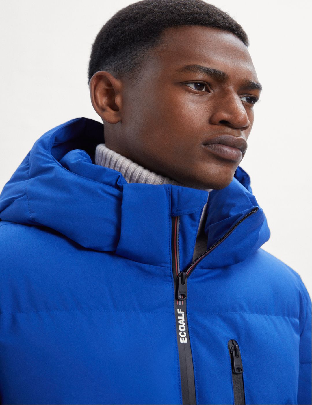 Chaqueta Ecoalf Hombre Bazon Sapphire Blue