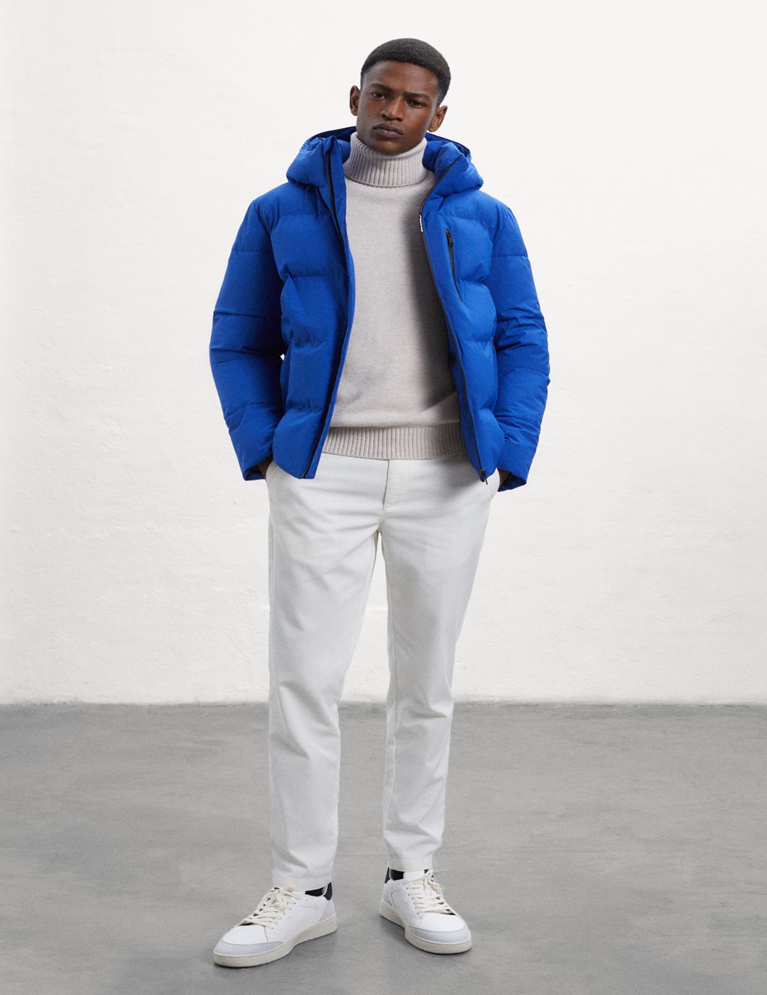 Chaqueta Ecoalf Hombre Bazon Sapphire Blue