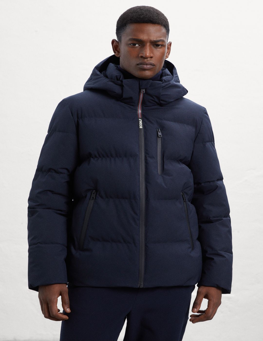 Chaqueta Ecoalf Hombre Bazon Blue Navy