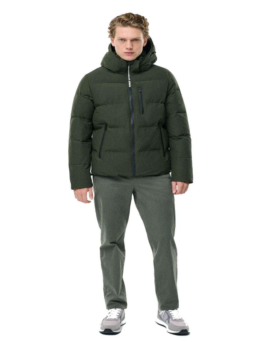 Chaqueta Ecoalf Honbre Bazon Forest Green