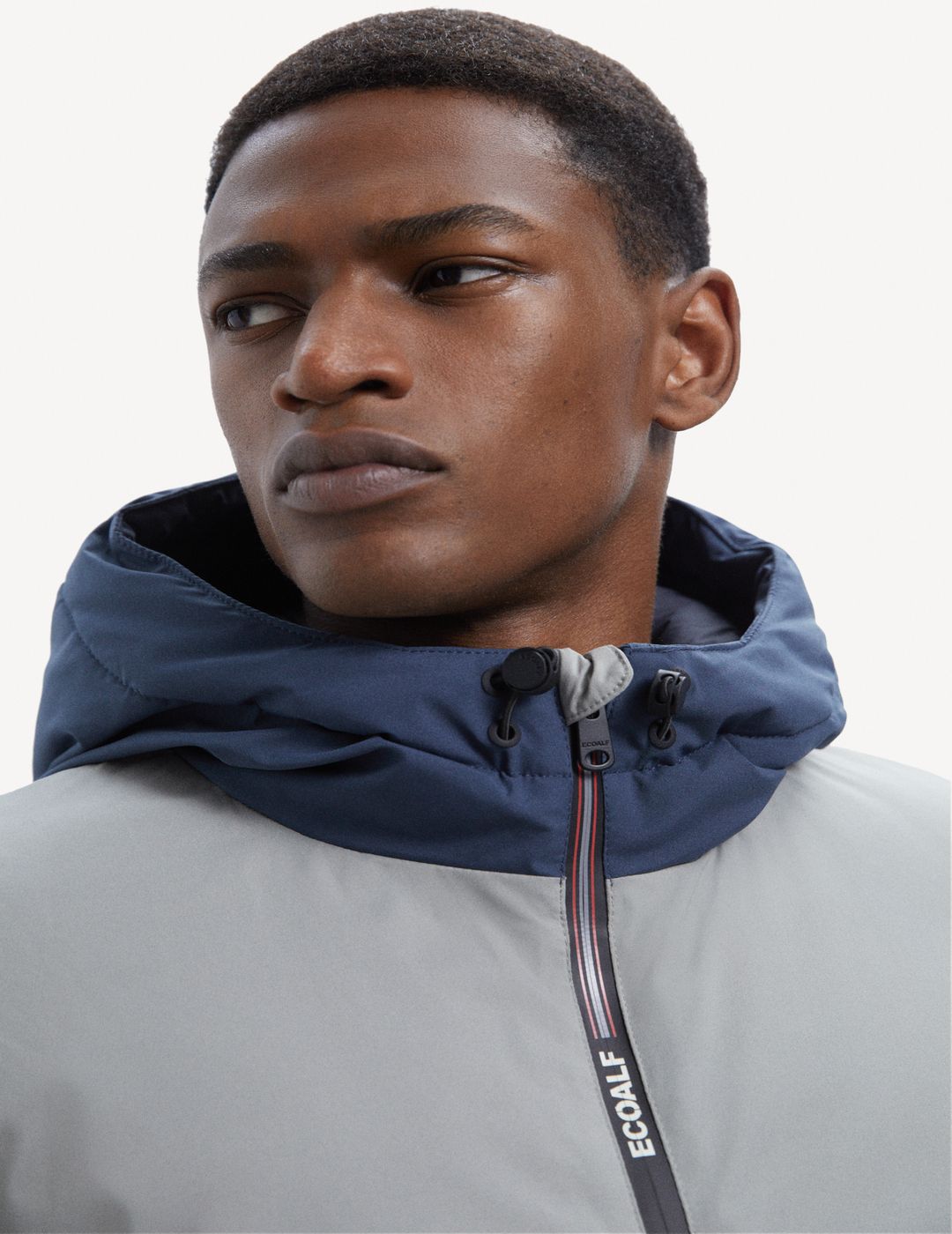 Chaqueta EcoalfHombre Cartes Plain Grey