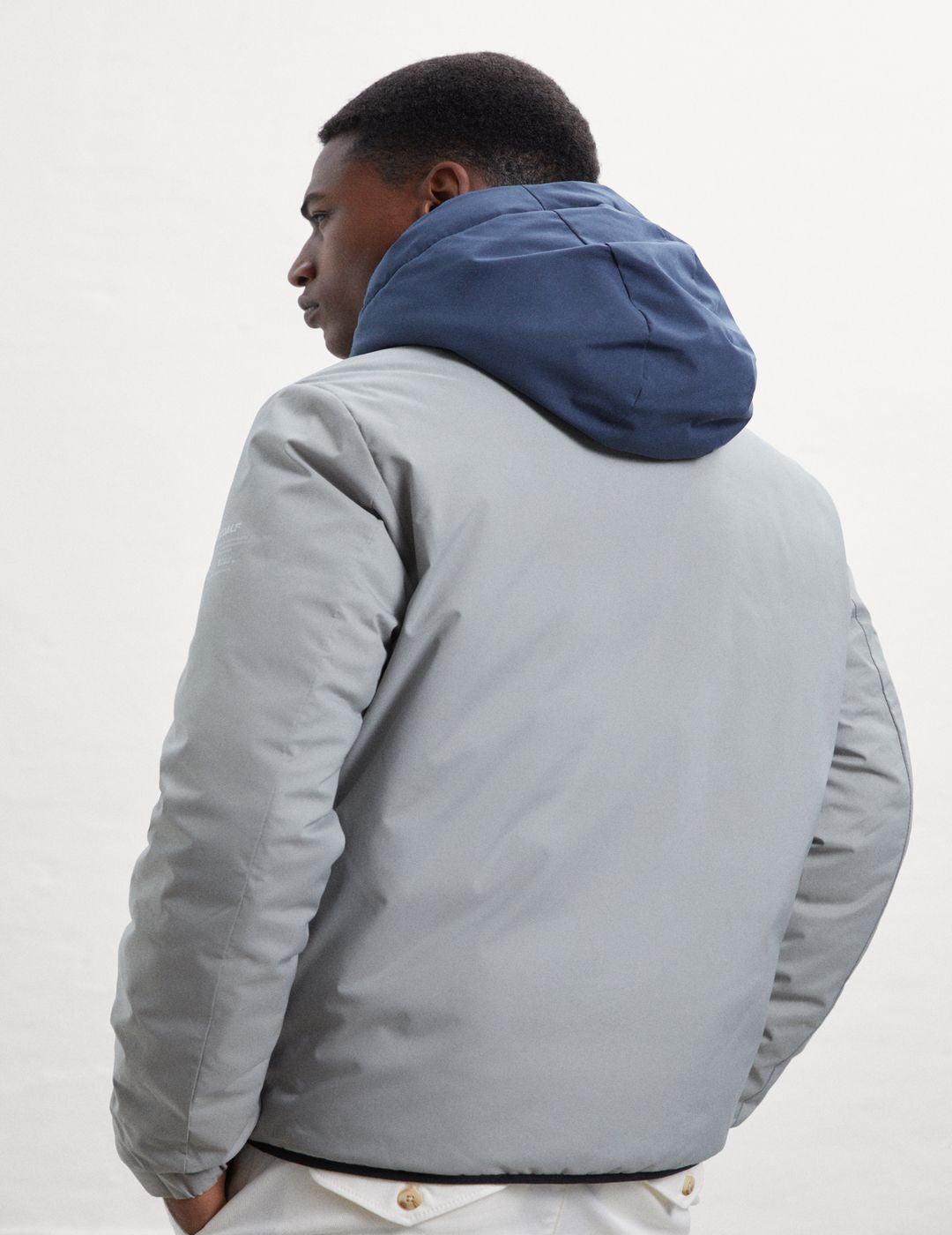 Chaqueta EcoalfHombre Cartes Plain Grey