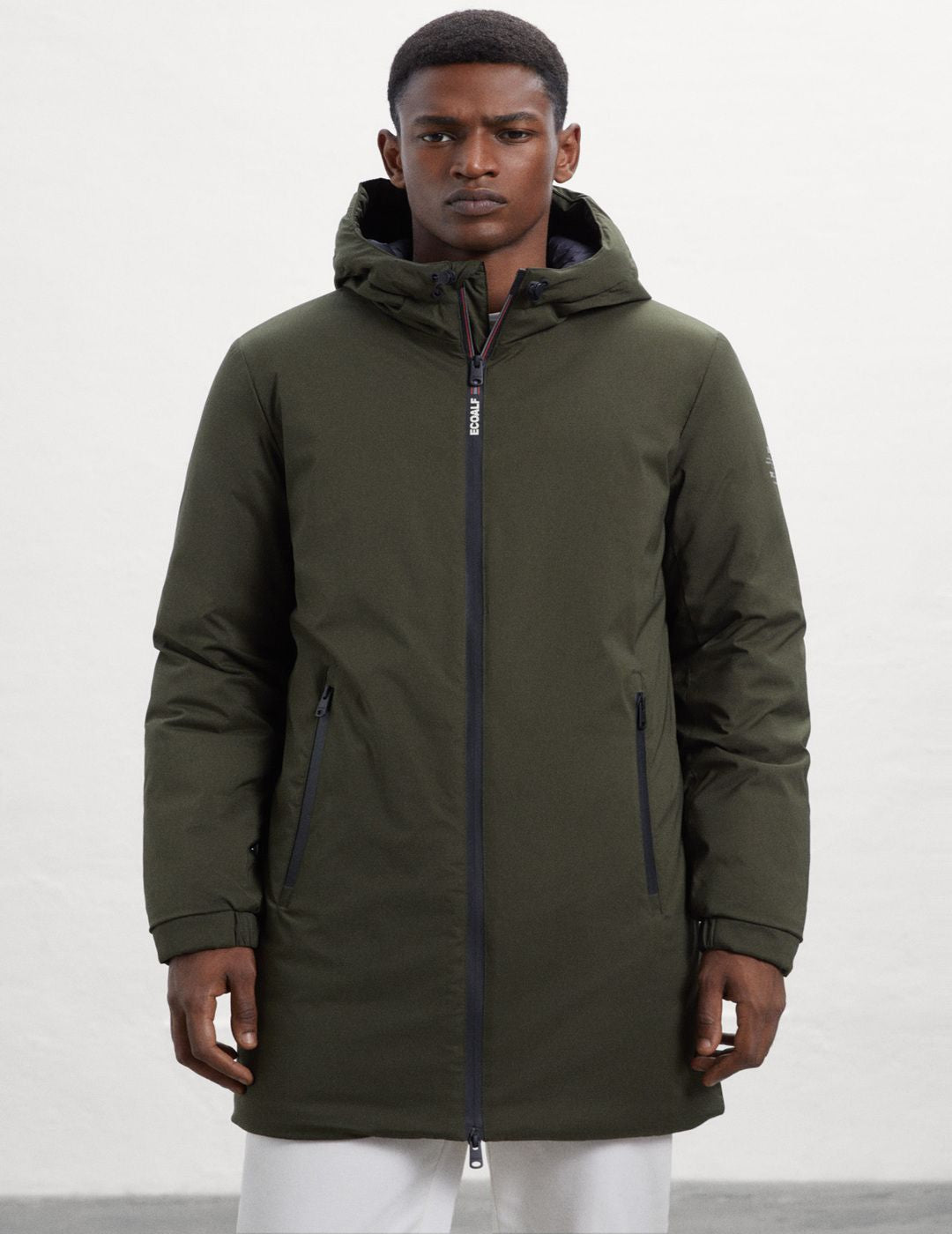 Abrigo Ecoalf Hombre Pasu Forest Night