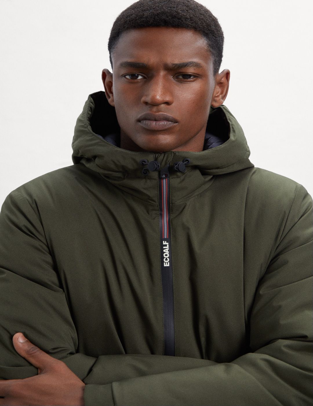 Abrigo Ecoalf Hombre Pasu Forest Night