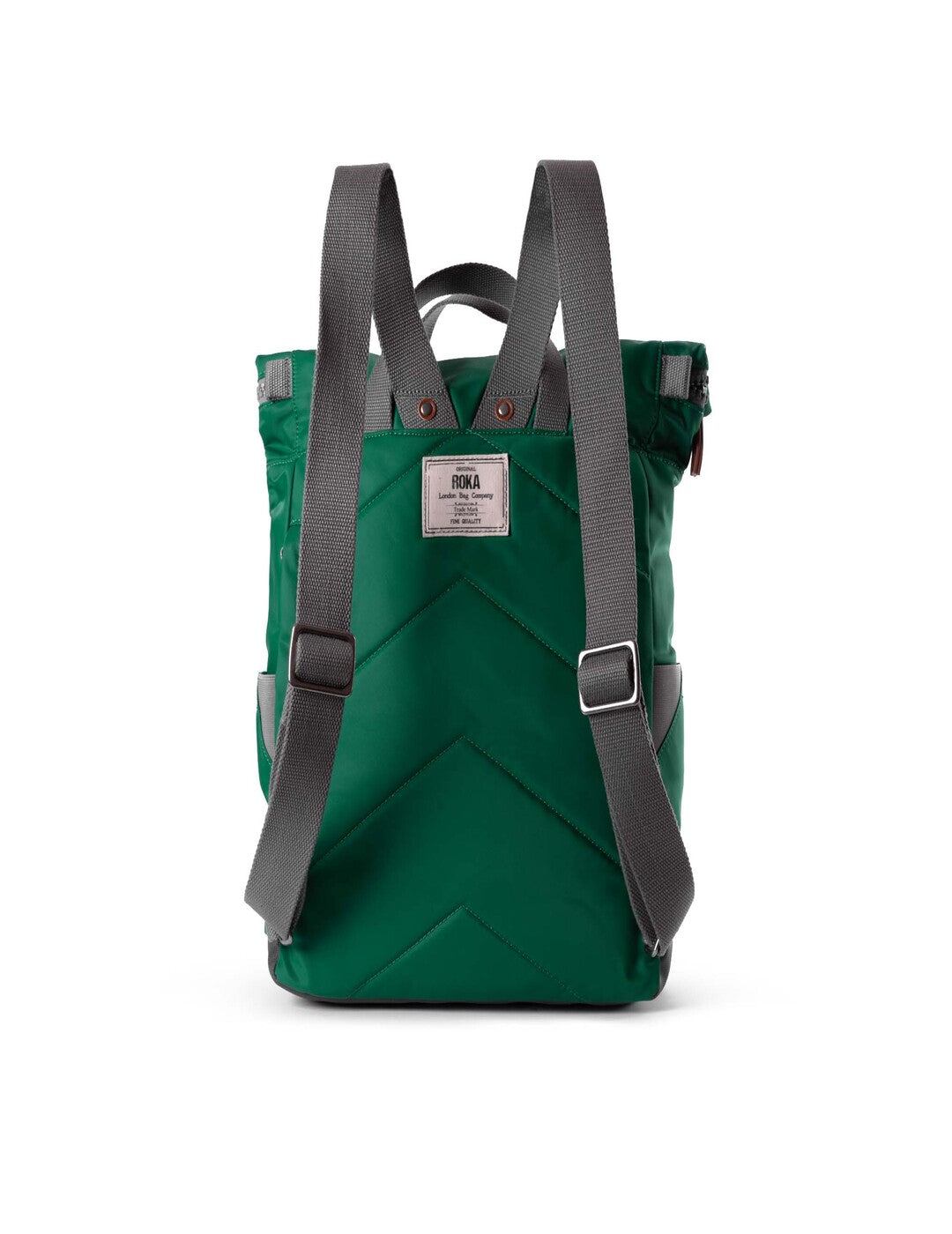 Mochila Roka Canfield B Medium Unisex Sostenible Esmerald