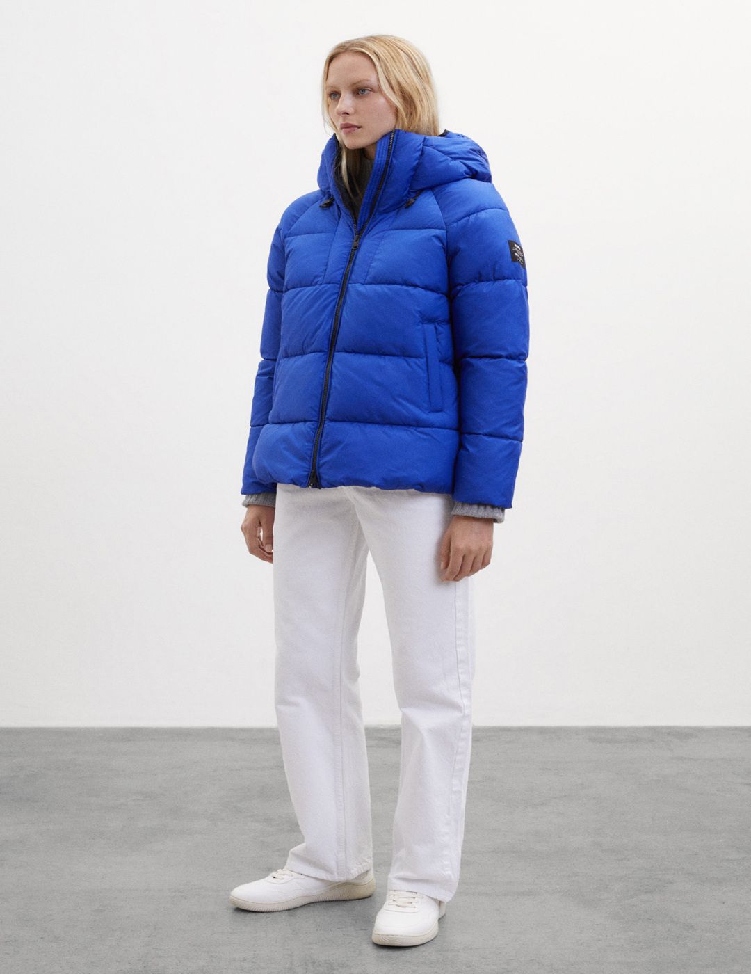 Chaqueta Ecoalf Mujer Fuji Sapphire Blue