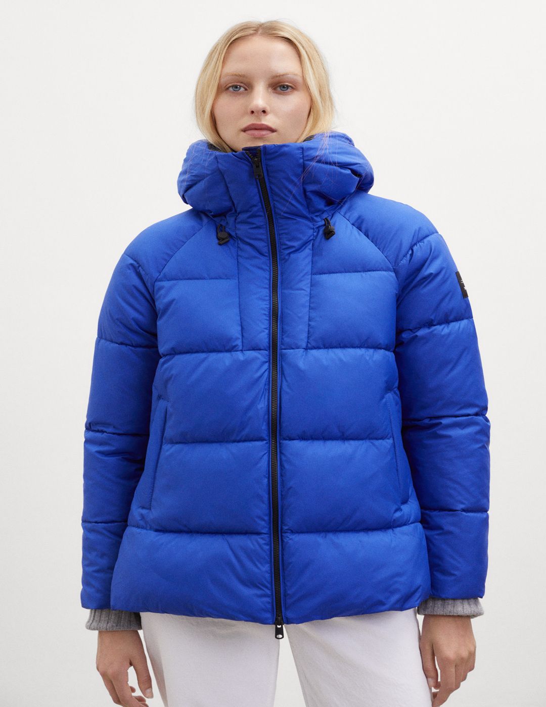 Chaqueta Ecoalf Mujer Fuji Sapphire Blue