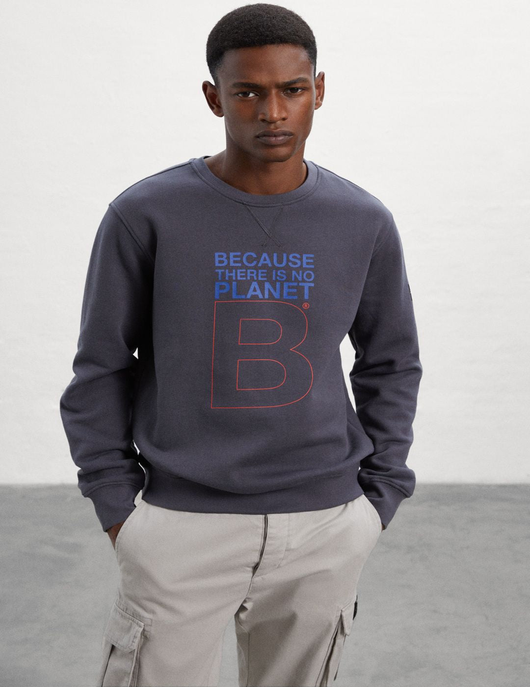Sudadera Ecoalf Hombre Great B Caviar