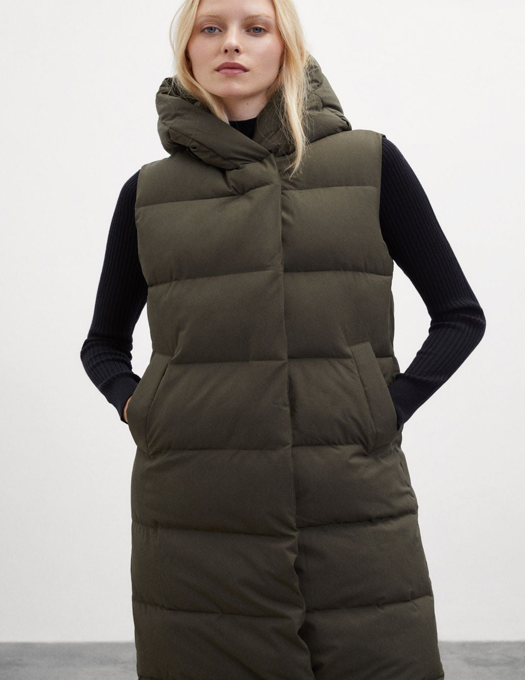 Chaleco Ecoalf Mujer Paget Forest Night
