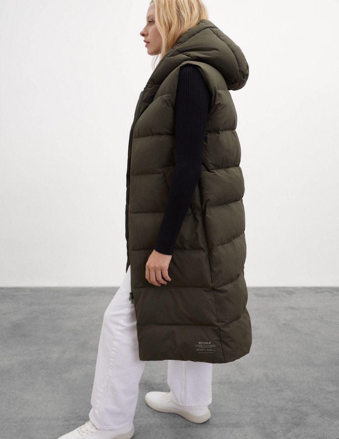 Chaleco Ecoalf Mujer Paget Forest Night