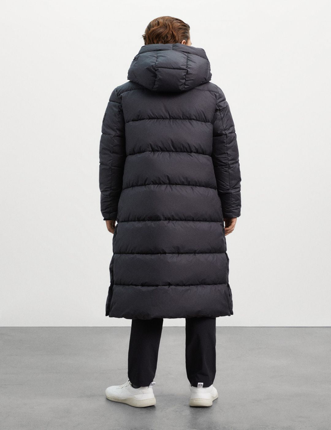 Abrigo Ecoalf Mujer Robson Black