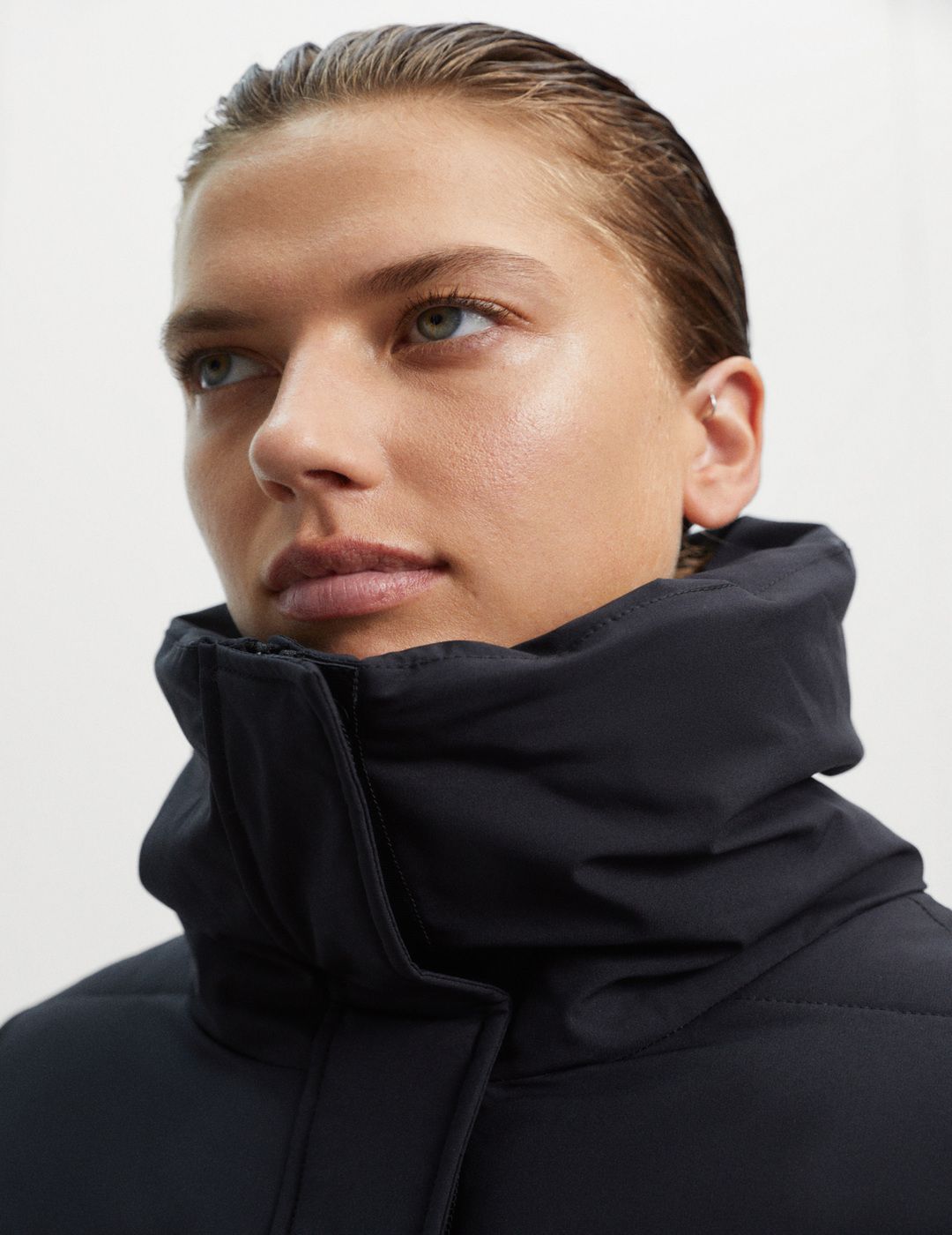 Abrigo Ecoalf Mujer Bolivar Black